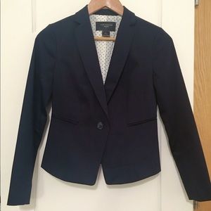 Ann Taylor navy blazer